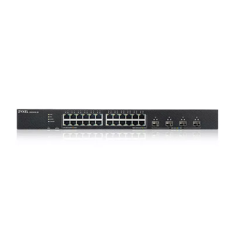 Zyxel XGS1935-28-EU0101F sieťový switch Managed L2+/L3 Gigabit Ethernet (10/100/1000) 1U čierny