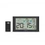 Digitálna meteorologická stanica Hama 00222216 čierna teplomer-hygrometer interiérový/exteriérový