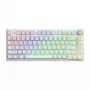 Gaming klávesnica Savio Phenix WHITE GAT žltá USB Bluetooth QWERTY