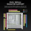 CORSAIR Mid-tower - Geh Midi Frame 4000d biely