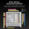 CORSAIR Mid-tower - Geh Midi Frame 4000d Rs ArGB biely