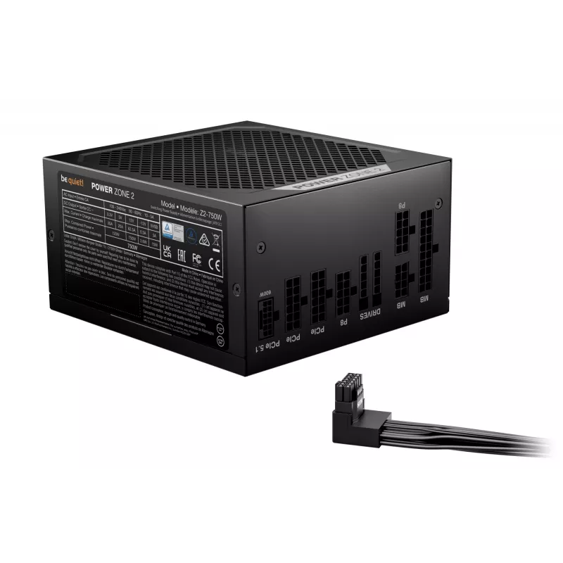 be quiet! POWER ZONE 2 750W napájací zdroj 20+4 pin ATX ATX čierny
