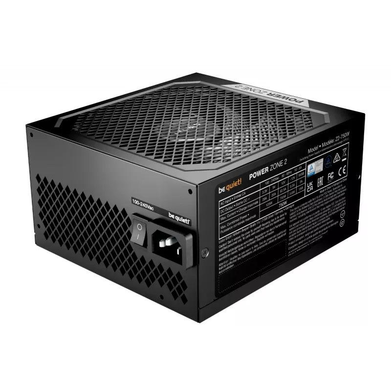 be quiet! POWER ZONE 2 750W napájací zdroj 20+4 pin ATX ATX čierny