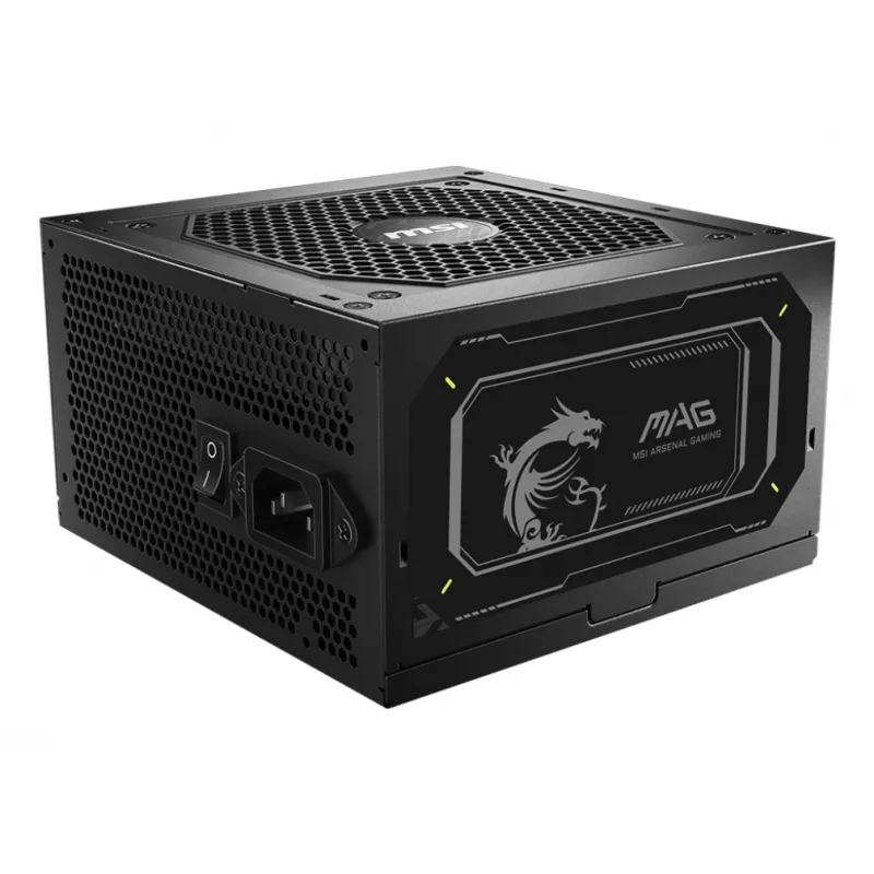 MSI MAG A750GL PCIE5 II napájací zdroj 750 W 20+4 Pin ATX ATX čierny
