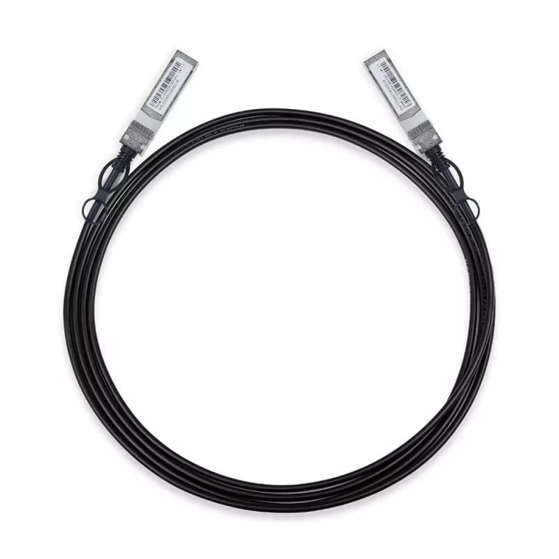 TP-Link 3 metre 10G SFP+ Direct Attach kábel, 3 m, DAC, SFP+, SFP+