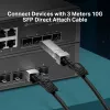 TP-Link 3 metre 10G SFP+ Direct Attach kábel, 3 m, DAC, SFP+, SFP+
