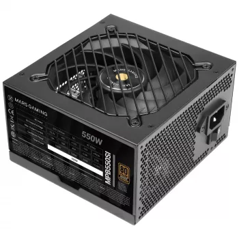 Mars Gaming MPB550SI napájací zdroj 550 W 24-pin ATX ATX čierny