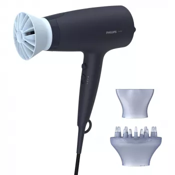 Philips 3000 series 3000 BHD360/20 sušič vlasov, DC, námornícka modrá, očko na zavesenie, 1,8 m, 2100 W, 220-240 V