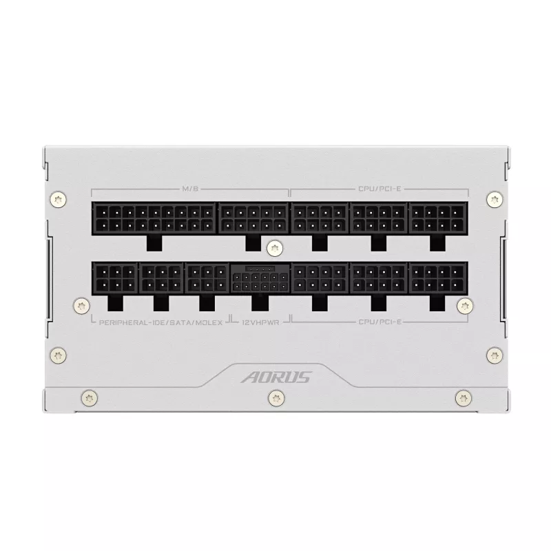 Napájací zdroj GIGABYTE AORUS ELITE P850W 850W ATX 80 PLUS Platinum plne modulárny biely 120mm ventilátor