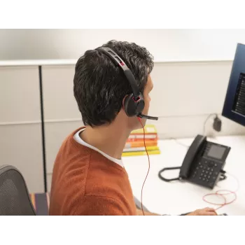 HP Poly Blackwire 5210 monaurálny USB-C headset + 3,5 mm konektor + adaptér USB-C/A