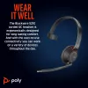 HP Poly Blackwire 5210 monaurálny USB-C headset + 3,5 mm konektor + adaptér USB-C/A
