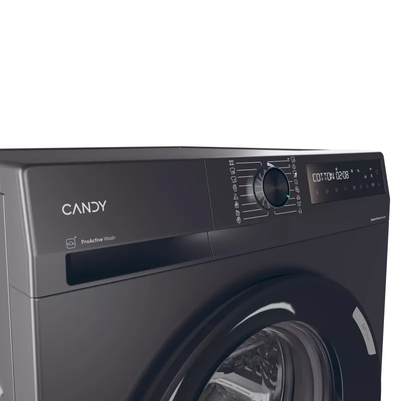 Candy BR 410B8G-S práčka s predným plnením 10 kg 1400 ot/min antracit