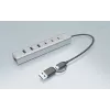 i-tec USB-C/USB-A nabíjací kovový HUB 7 portov (3x USB-C, 4x USB-A)