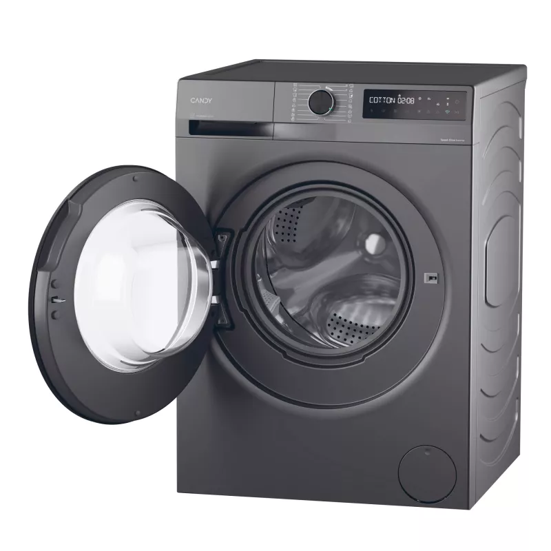 Candy BR 48B6G-S práčka s predným plnením 8 kg 1400 ot/min antracit