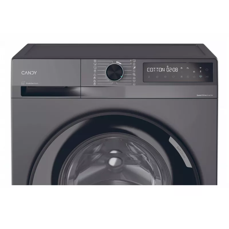 Candy BR 48B6G-S práčka s predným plnením 8 kg 1400 ot/min antracit