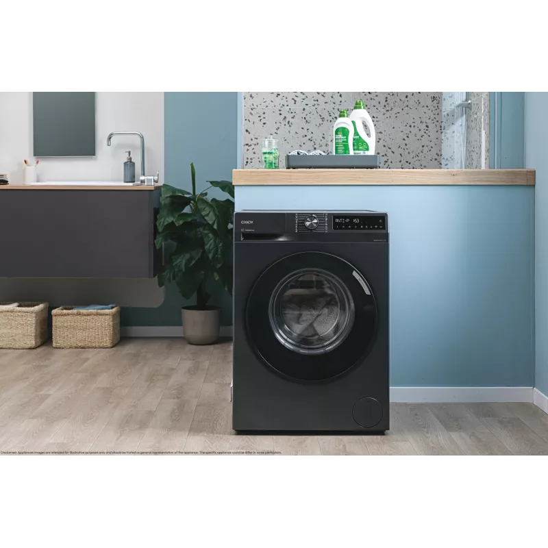 Candy BR 48B6G-S práčka s predným plnením 8 kg 1400 ot/min antracit