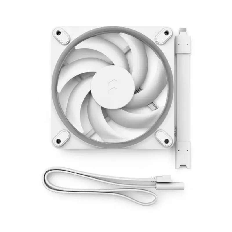 FRACTAL DESIGN chladiaci ventilátor Momentum 12 RGB biely