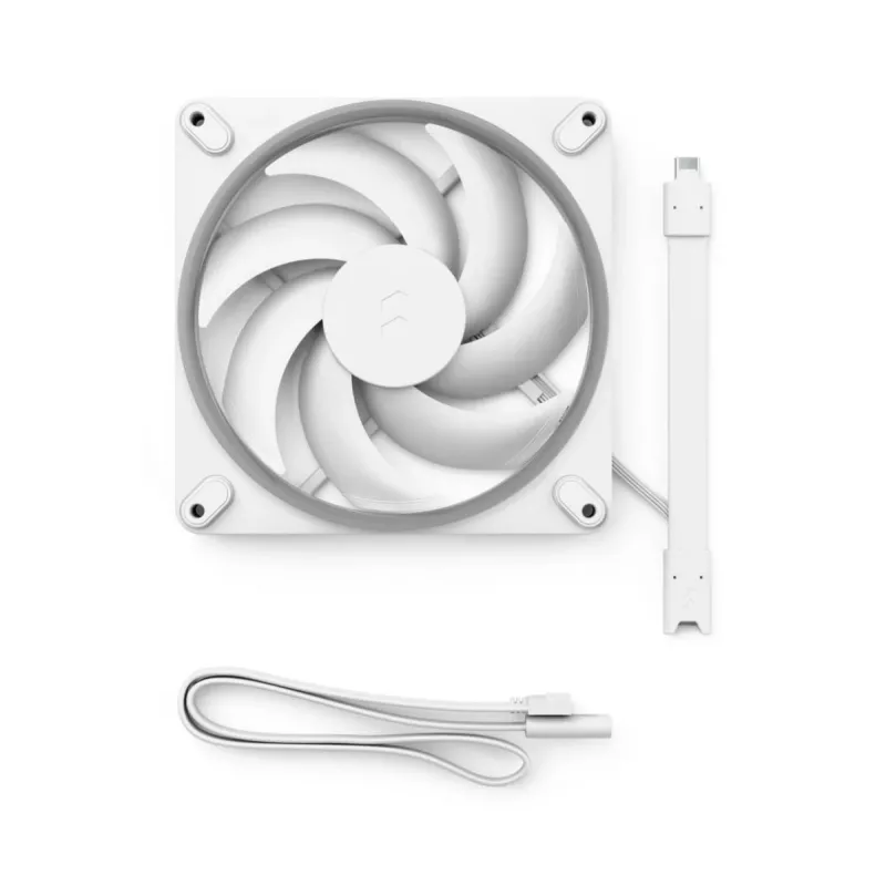 FRACTAL DESIGN ventilátor Momentum 14 RGB biely