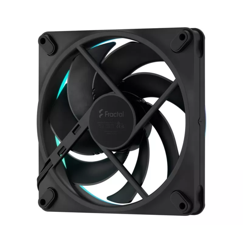 FRACTAL DESIGN chladiaci ventilátor Momentum 14 RGB 3-pack čierny