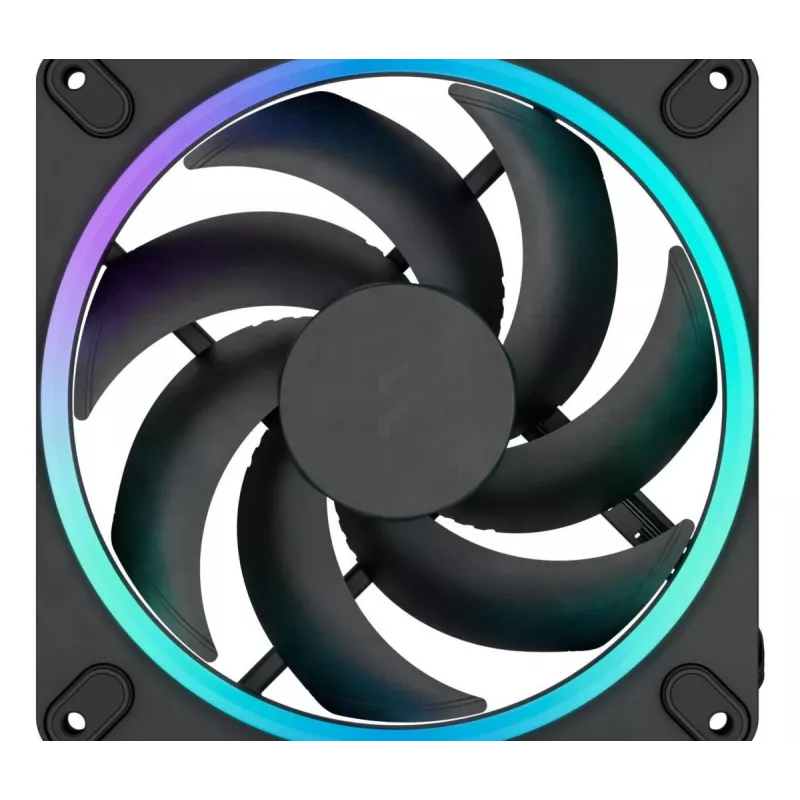 FRACTAL DESIGN chladiaci ventilátor Momentum 14 RGB 3-pack čierny