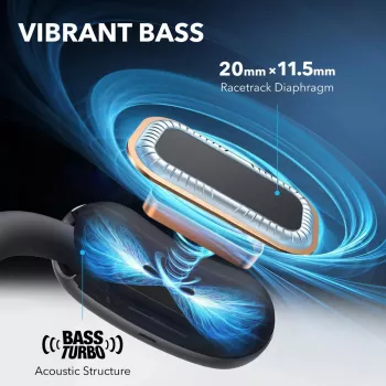 ANKER slúchadlá - Soundcore Aerofit 2 - čierna