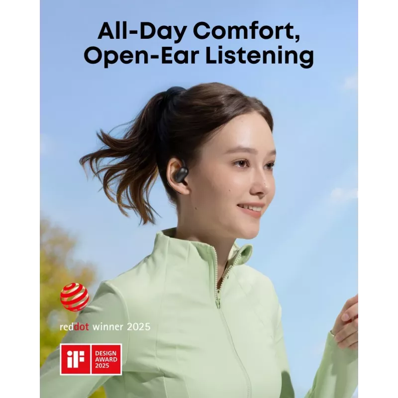 ANKER slúchadlá - Soundcore Aerofit 2 - čierna