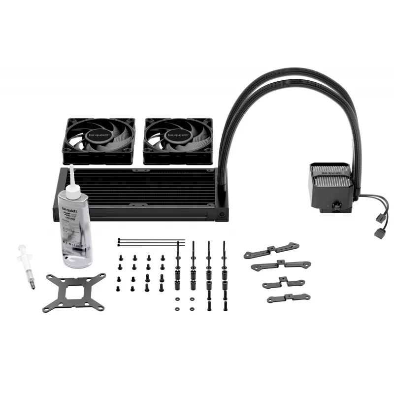 be quiet! Silent Loop 3 240 mm procesorový all-in-one kvapalinový chladič 12 cm čierna 1 ks