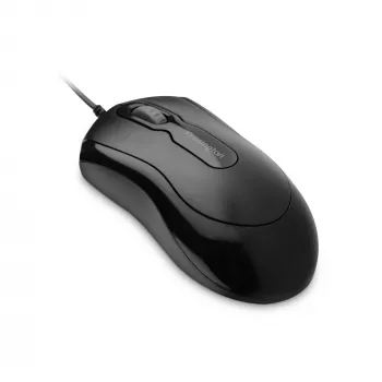 Kensington Mouse-in-a-Box EQ káblová myš, obojručná, optická, USB typu A, 1000 DPI, čierna