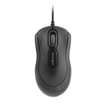 Kensington Mouse-in-a-Box EQ káblová myš, obojručná, optická, USB typu A, 1000 DPI, čierna