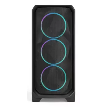 PC skriňa Fractal Design Meshify 3 čierna RGB TG Light Tint ATX