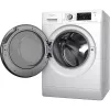 Whirlpool FFWDD1076258B práčka so sušičkou voľne stojaca predné plnenie biela