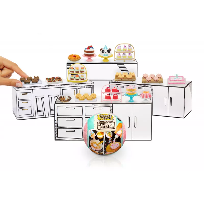 Miniverse Make It Mini From Scratch in PDQ Series 1, 8 rokov, viacfarebný, plast