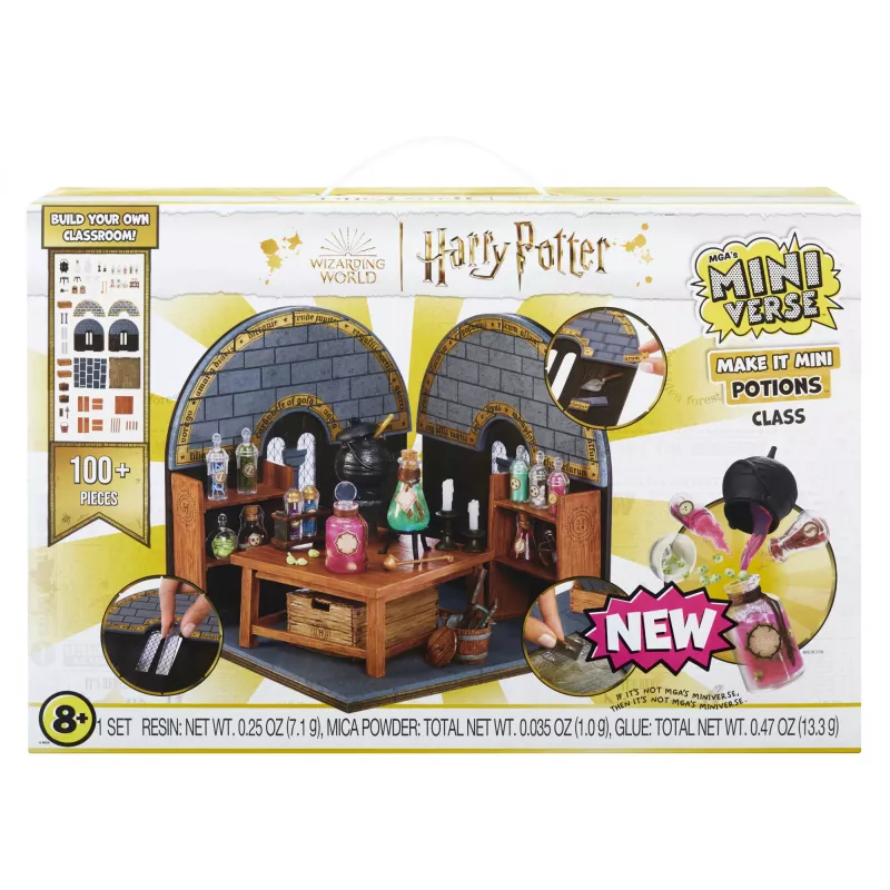 Miniverse Make It Mini Harry Potter Build It Set, 8 rokov, Harry Potter, viacfarebný