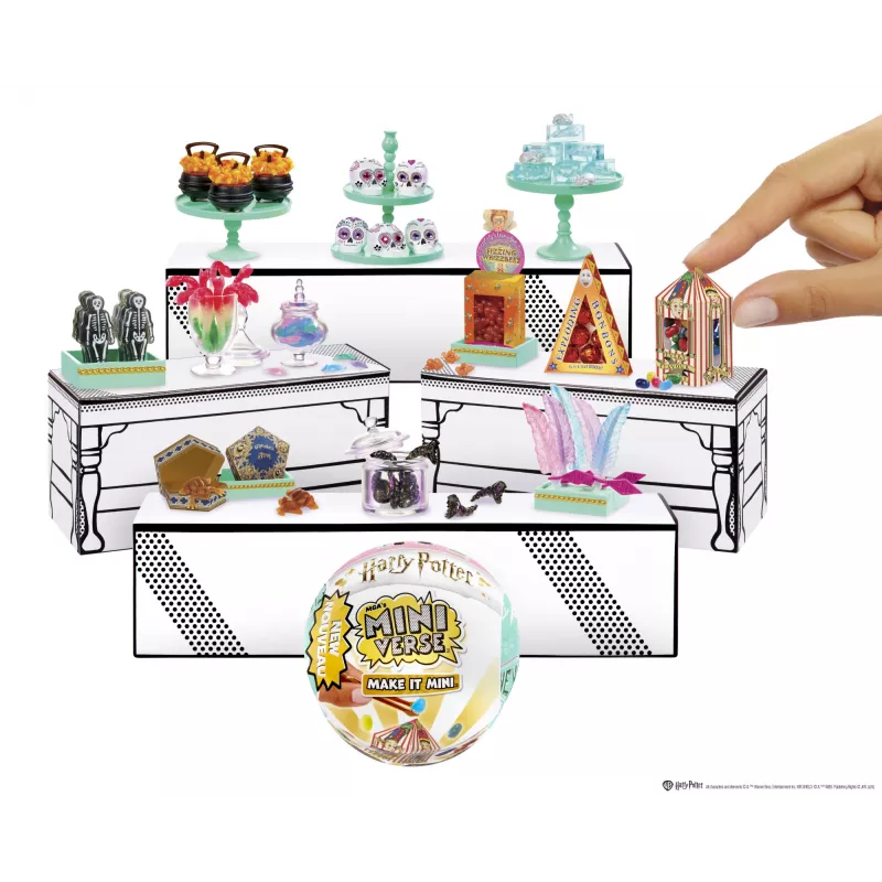 Miniverse Make It Mini Harry Potter Honeydukes v PDQ, 8 rokov, viacfarebný, plast