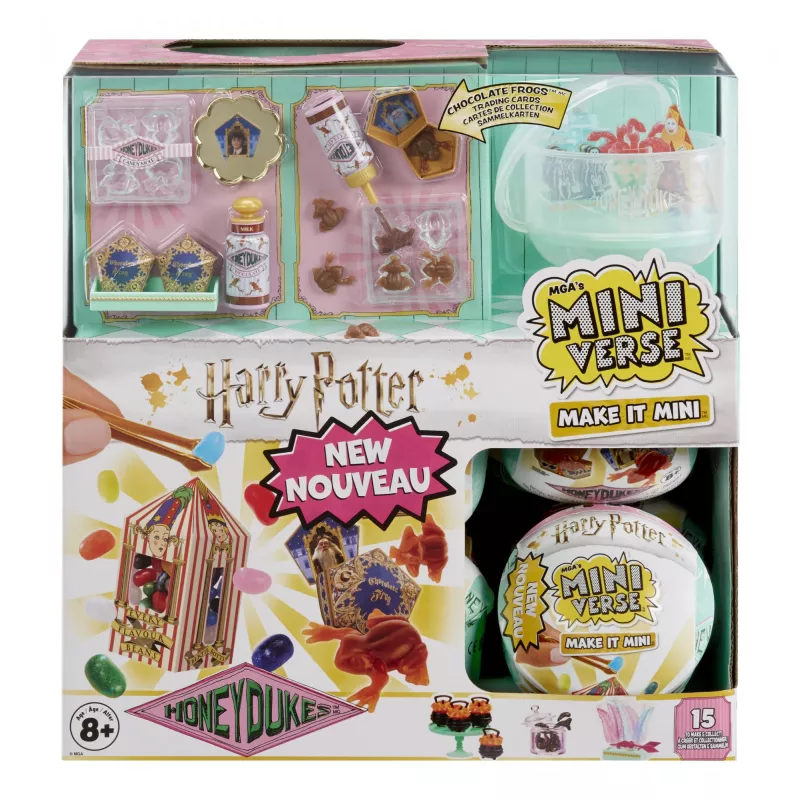 Miniverse Make It Mini Harry Potter Honeydukes v PDQ, 8 rokov, viacfarebný, plast