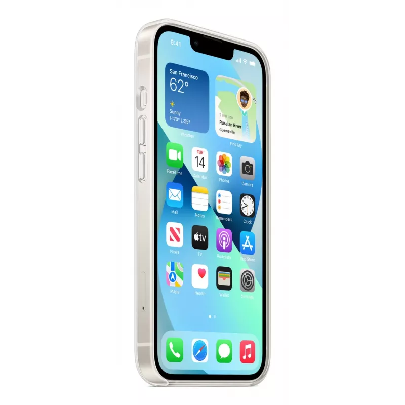 APPLE iPhone 13 priehľadné puzdro s MagSafe (MC2W4ZM/A)