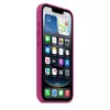 Apple silikónové puzdro iPhone 16e fuchsia