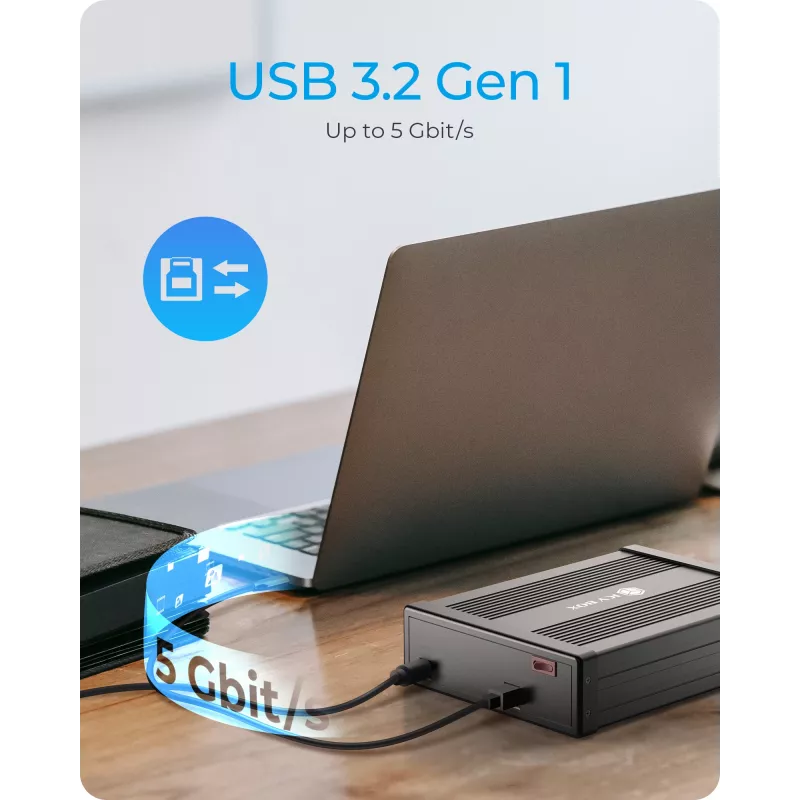 ICY BOX IB-525-U3 puzdro na ODD 13,3 cm (5,25