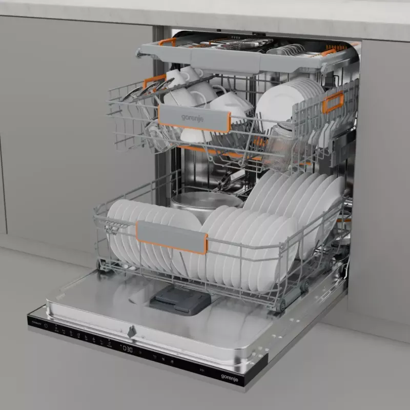 Gorenje GV673C65 vstavaná umývačka riadu, 16 súprav, energetická trieda C