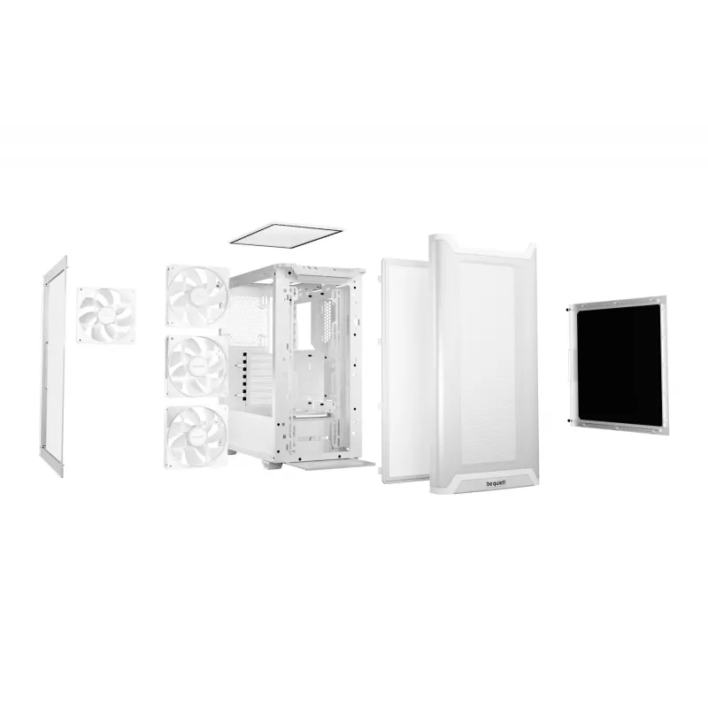PC skriňa be quiet! Pure Base 501 LX White Midi Tower