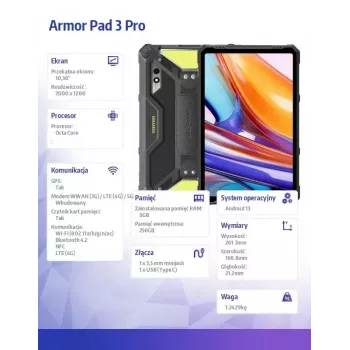 Tablet UleFone Armor Pad 3 Pro 10,36