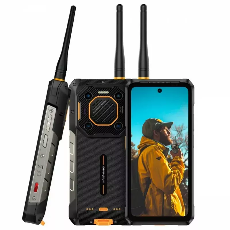Ulefone Armor 26 Ultra 5G smartfón, vysielačka, 12GB RAM, 512GB, IP69K, čierny (bez nabíjačky)
