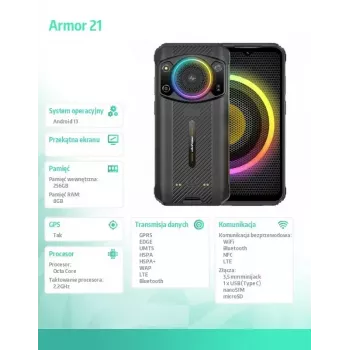 Smartphone UleFone Armor 21 — 6,58