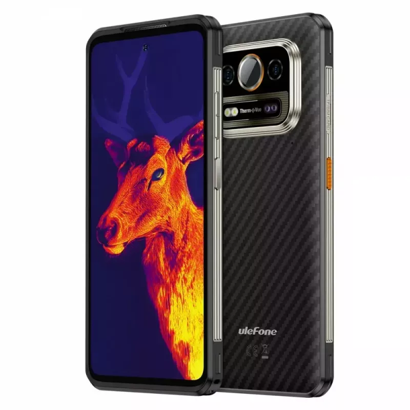 Smartphone UleFone Armor 25T 6,0 inch 6/256 GB Frost čierny, energetická trieda B
