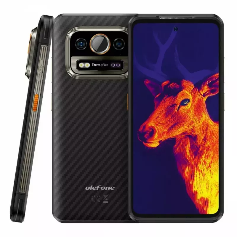 Smartphone UleFone Armor 25T 6,0 inch 6/256 GB Frost čierny, energetická trieda B