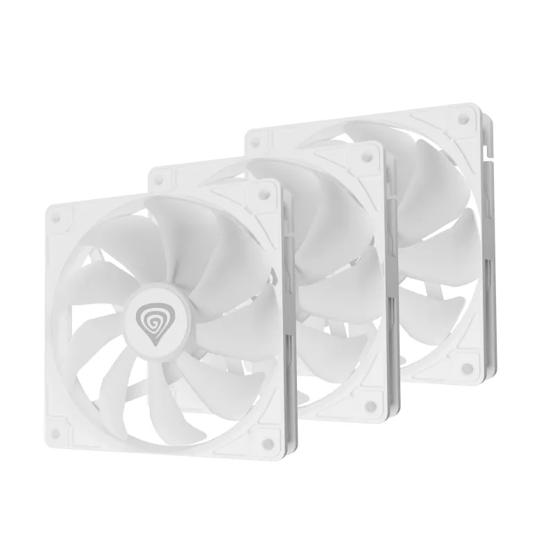 Genesis Oxal 120 ARGB skrinkový ventilátor, balenie 3 ks, biela, NGF-2266