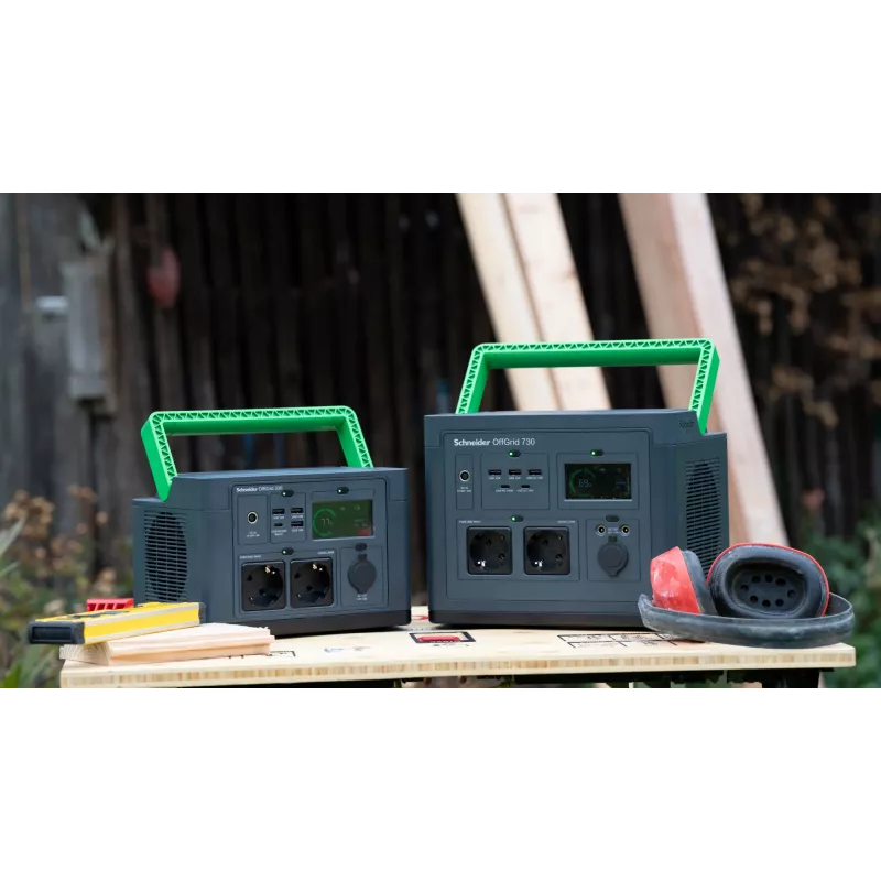 APC PPS730-GR prenosná elektráreň lítium-iónová (Li-Ion) 995 W 6,4 kg