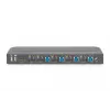 DIGITUS KVM prepínač 4x1 DP DP/HDMI Out USB 4Kx2K 60Hz