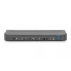 DIGITUS KVM prepínač 4x1 DP DP/HDMI Out USB 4Kx2K 60Hz