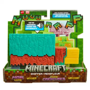 Minecraft Sniffer akčná figúrka so zvukmi podľa hry, 3,25-palcová zberateľská figúrka